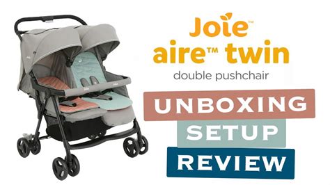 joie aire twin stroller reviews